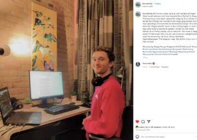 Post Thuiswerken Hugo Hiemstra